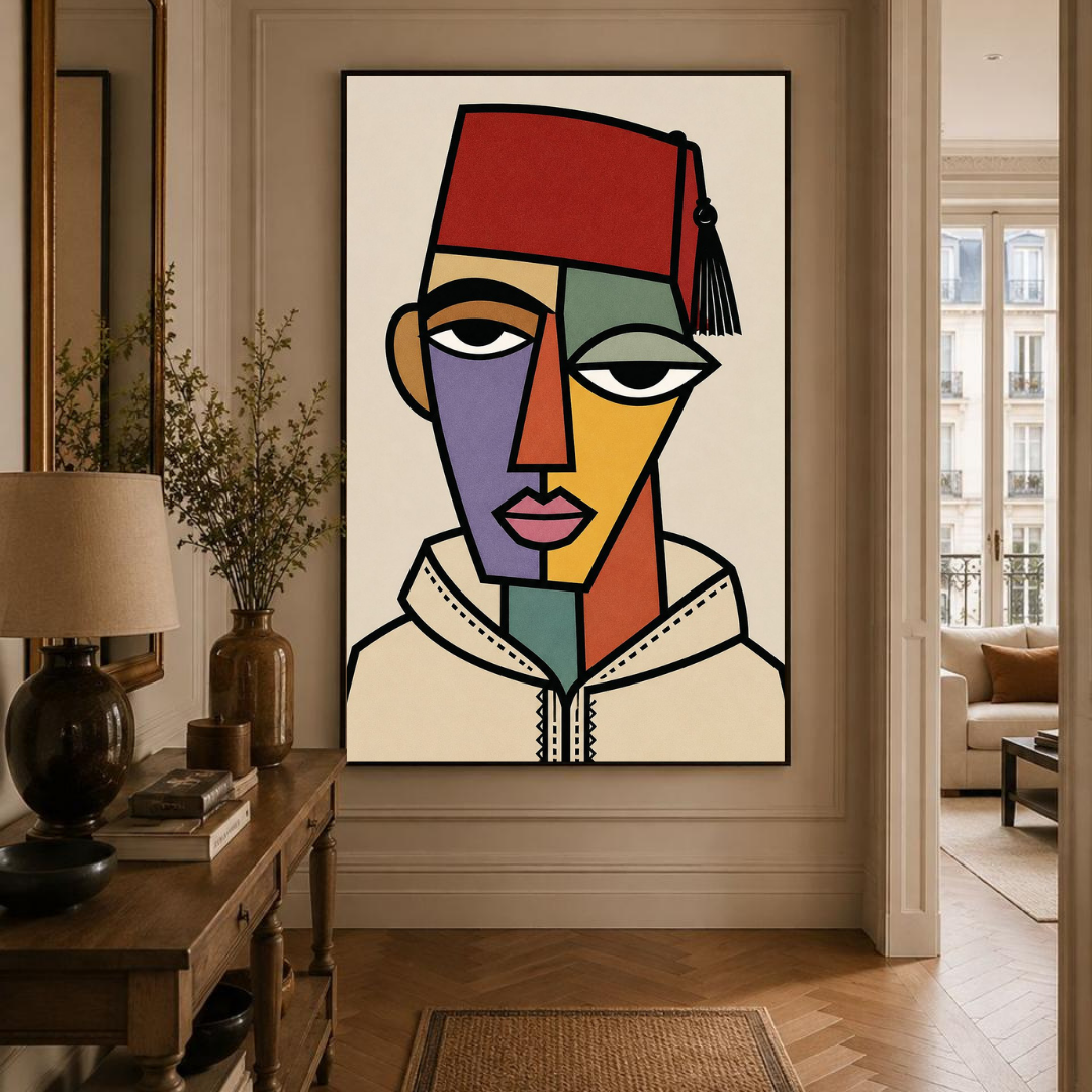 Tableau décoratif -Visage de Caractère