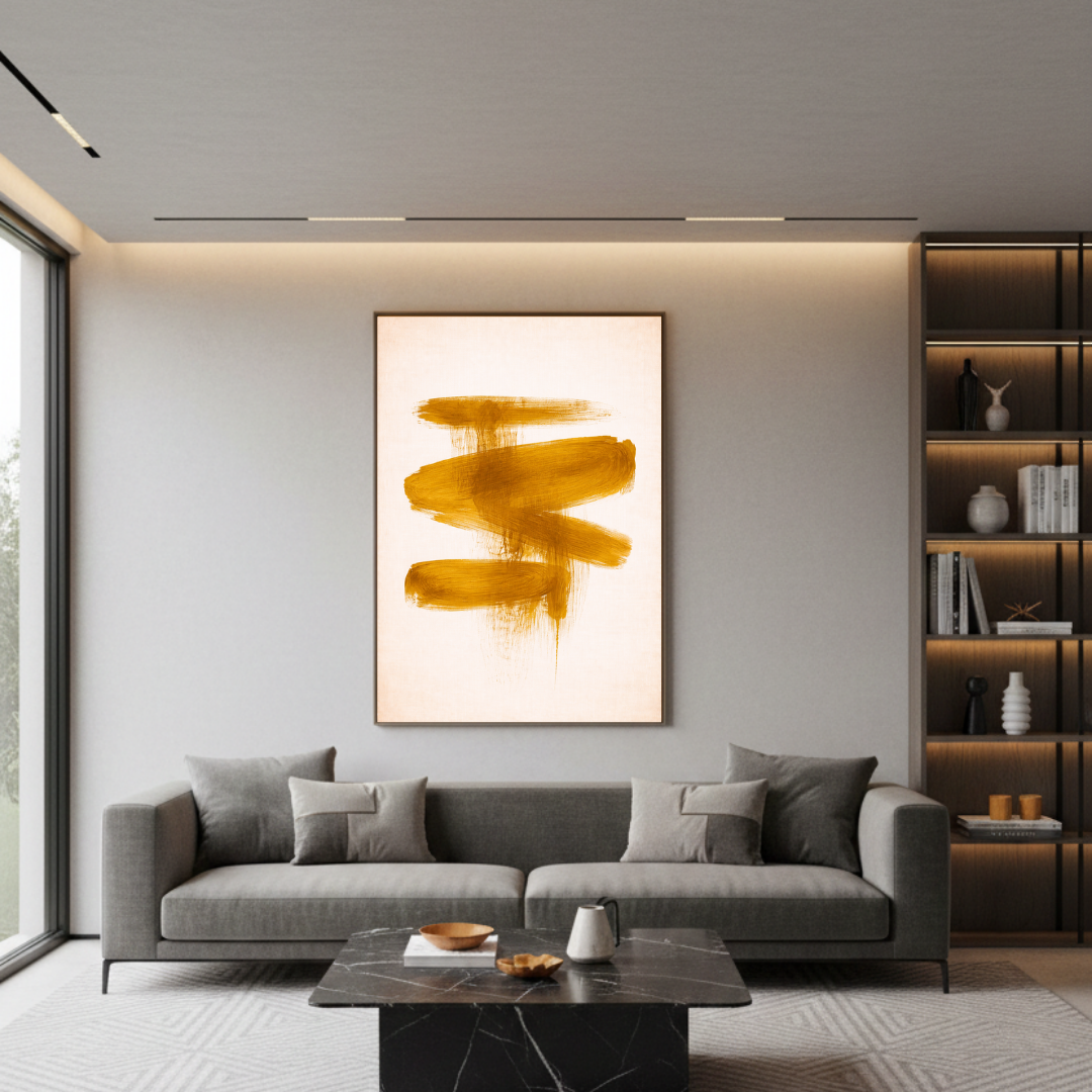 Decorative painting - Cool Blue