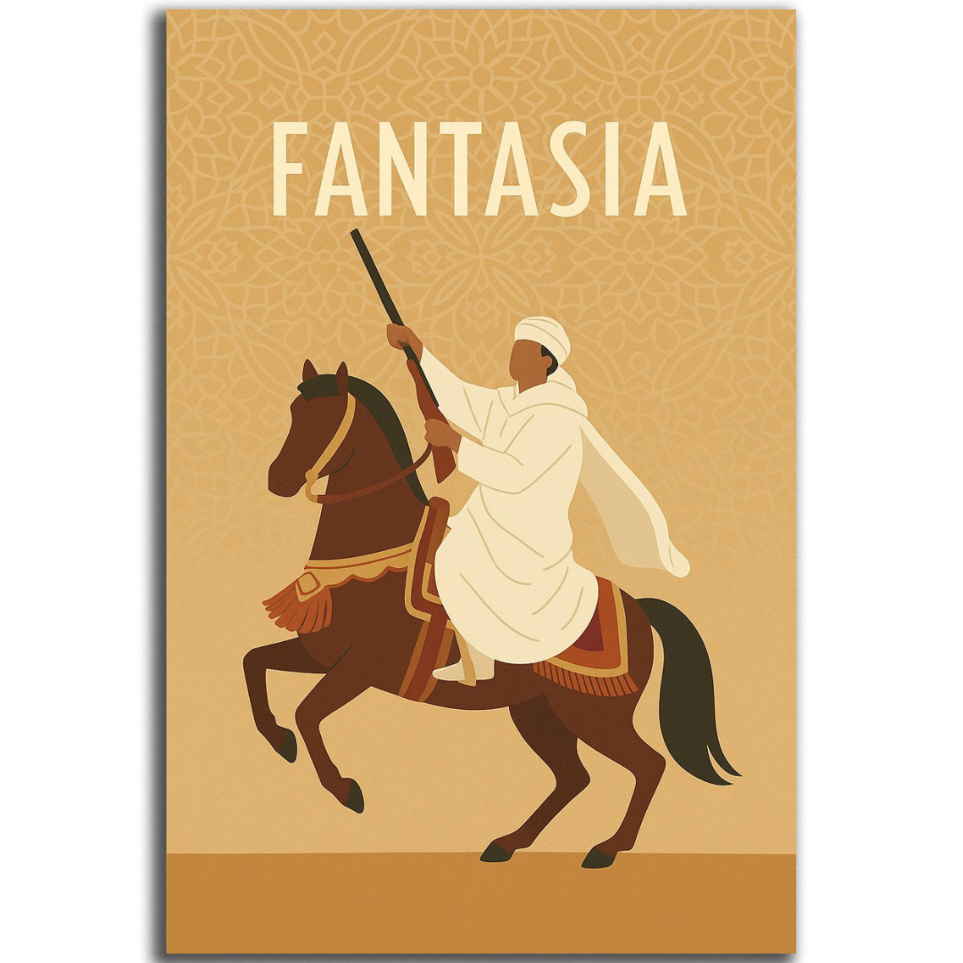 Decorative painting - The King of the Bazaar