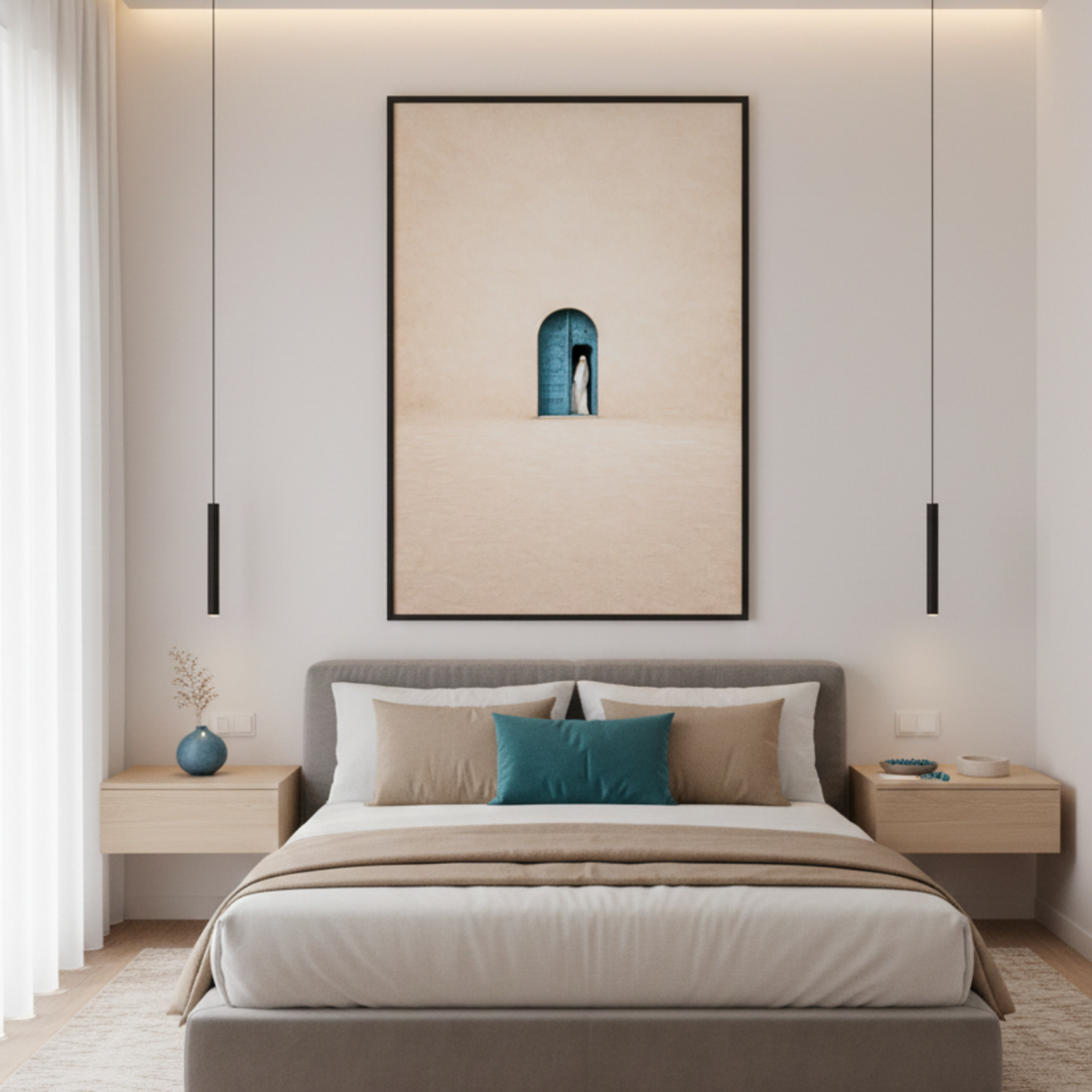 Tableau décoratif -La Sentinelle d'Azur
