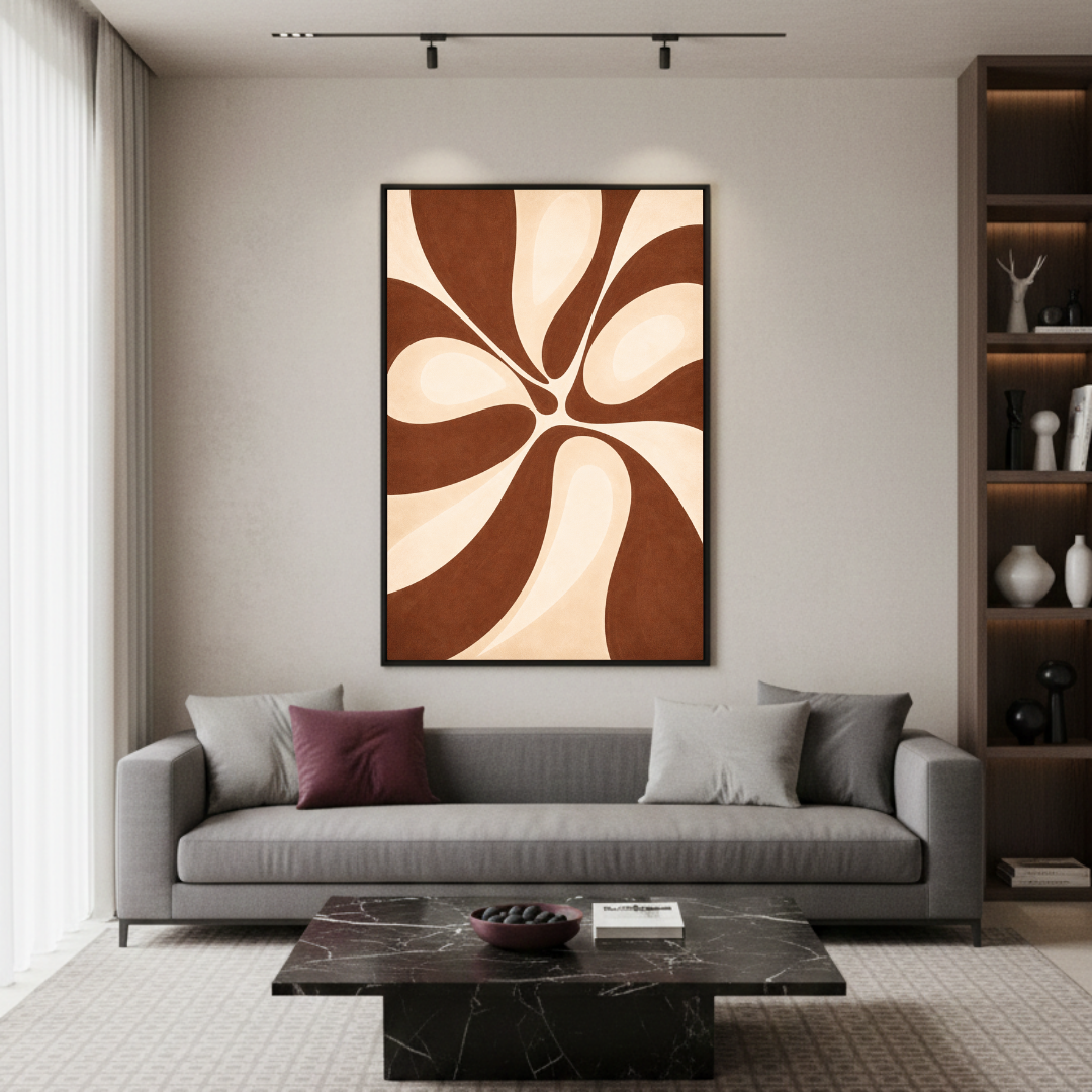 Decorative painting - Cool Blue