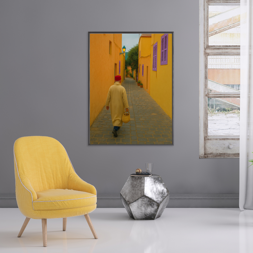 Tableau décoratif -Marche tranquille