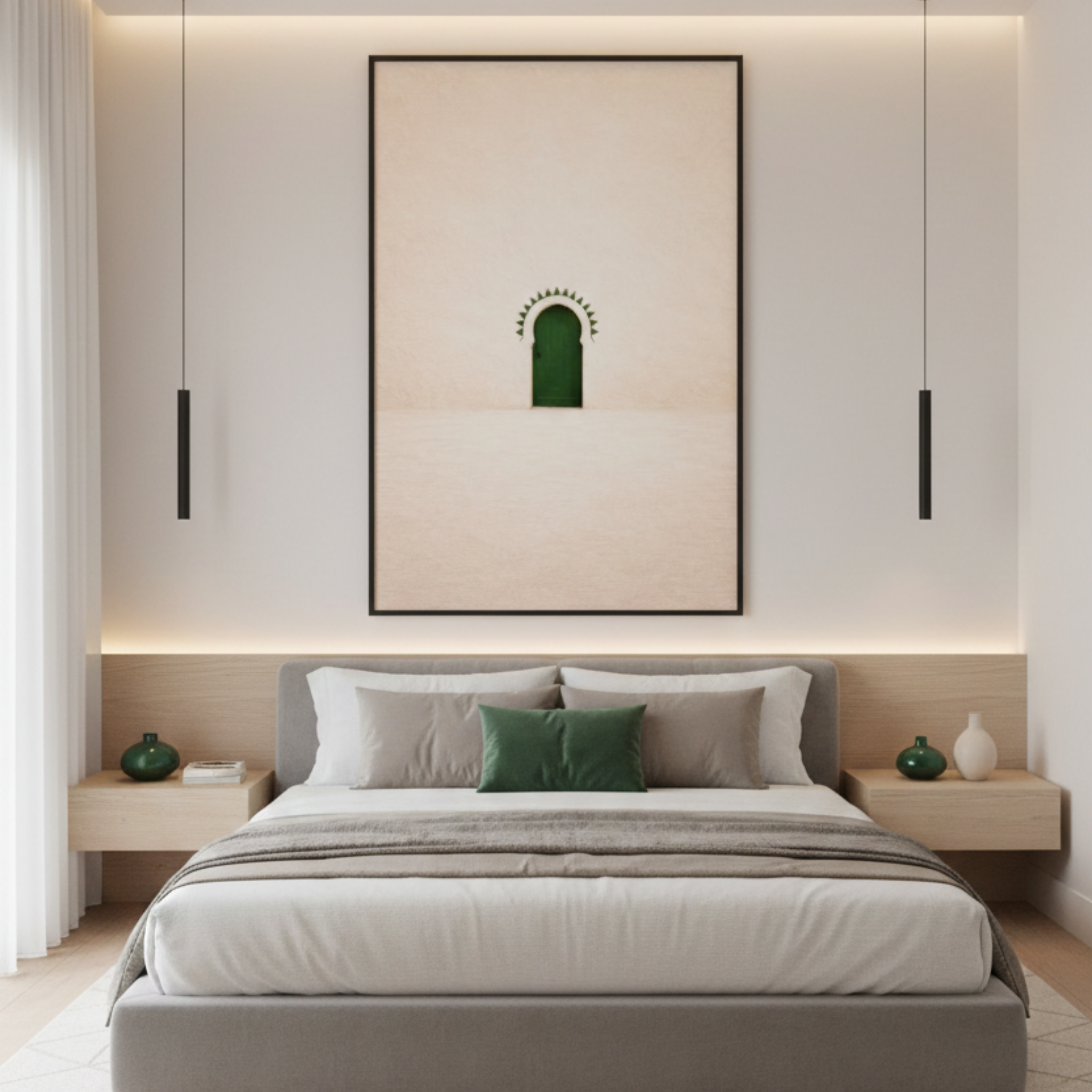 Tableau décoratif -L'Entrée de l'Oasis