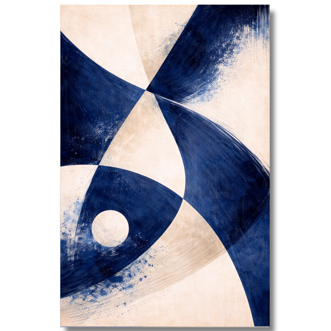 Tableau décoratif -Le Rythme du Pinceau