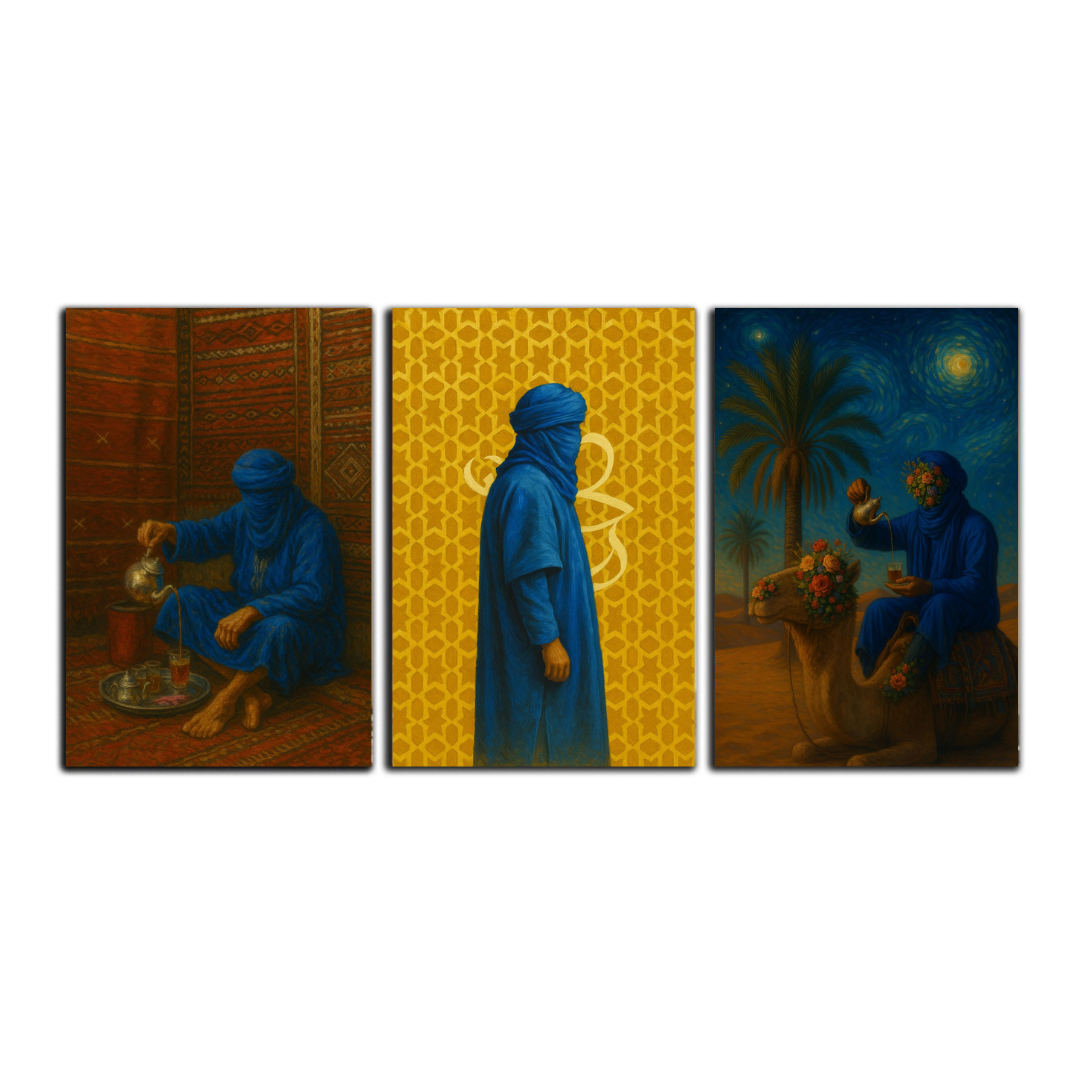 Tableaux décoratifs Pack -Sous le Ciel Saharien