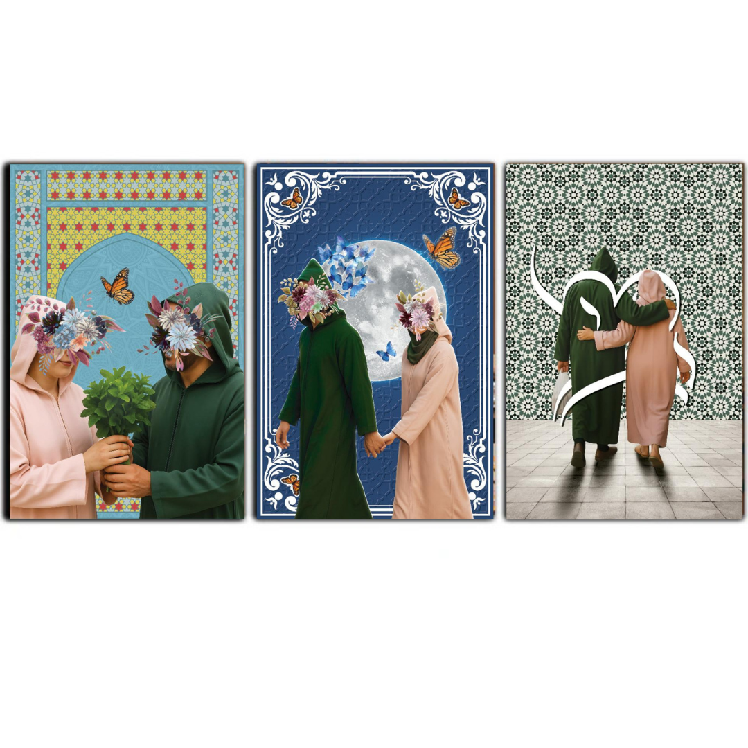 Tableaux décoratifs Pack - Scènes de Vie Marocaine