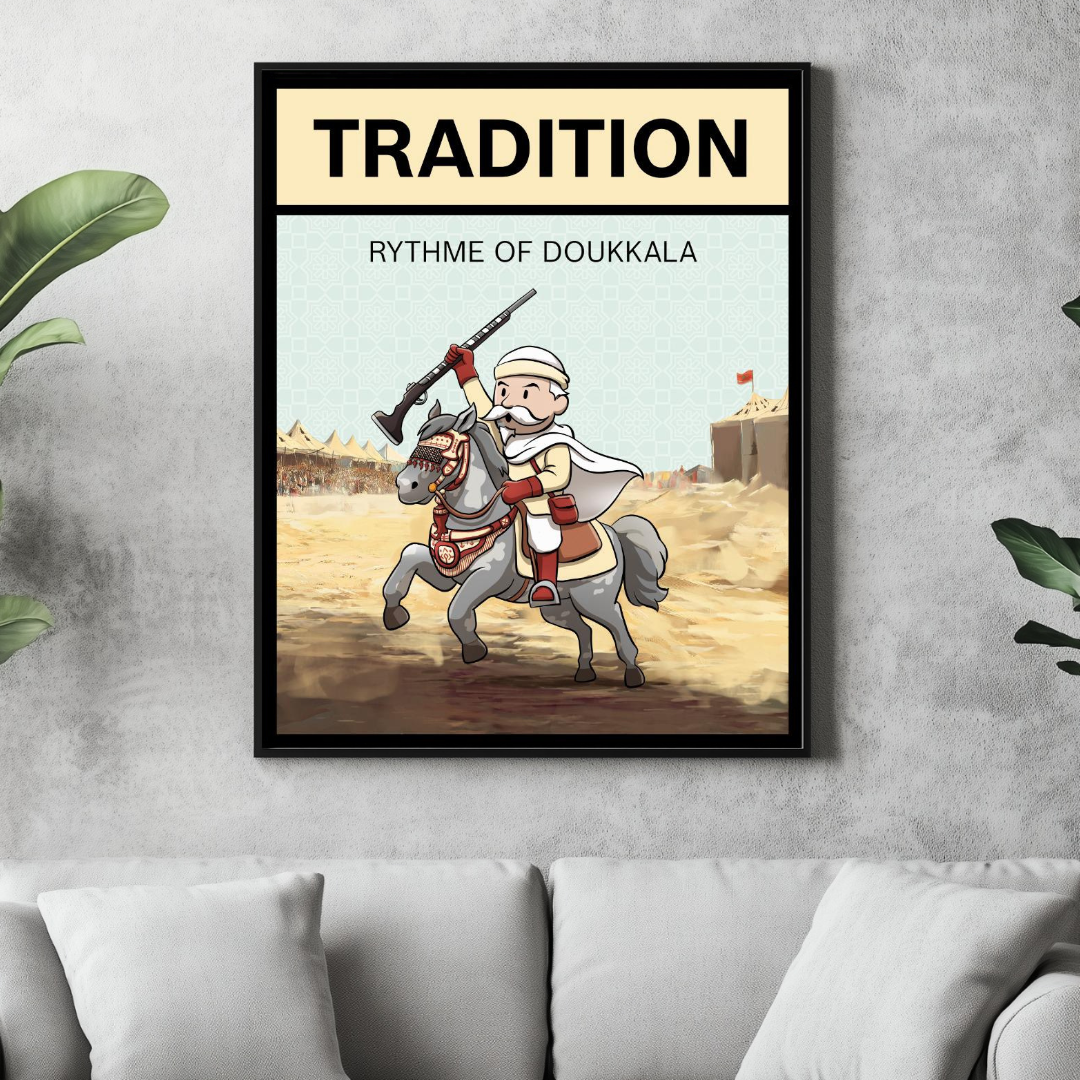Decorative painting - The King of the Bazaar