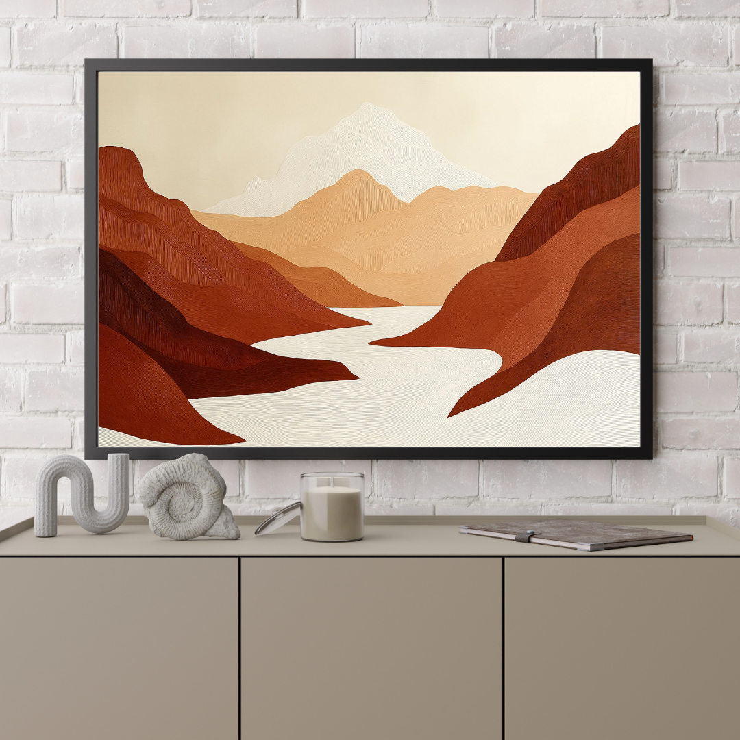 Tableau décoratif - Entre Terre et Brume