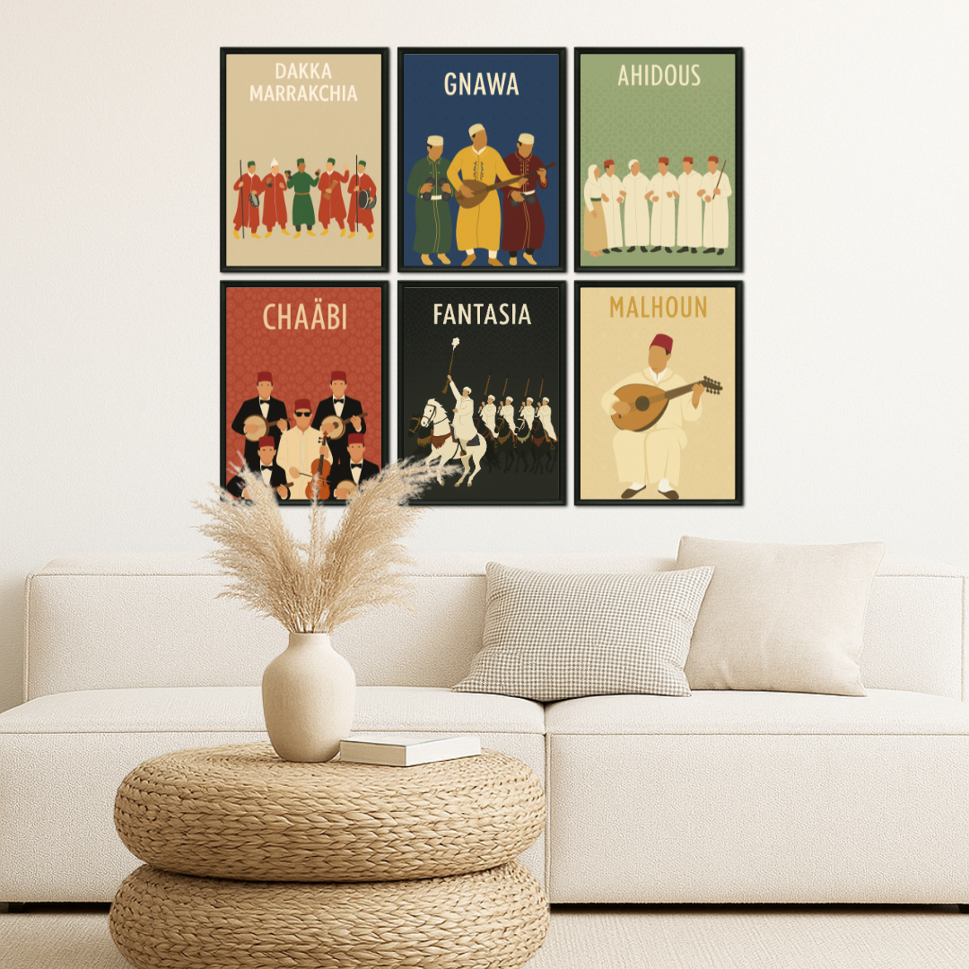 Tableaux décoratifs Pack -Chants et Traditions