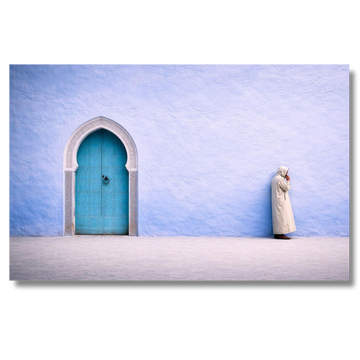 Tableau décoratif -Echo de Chefchaouen