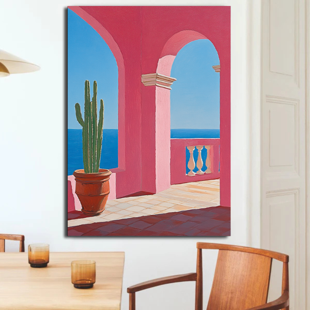 Tableau décoratif -Rose Andalou