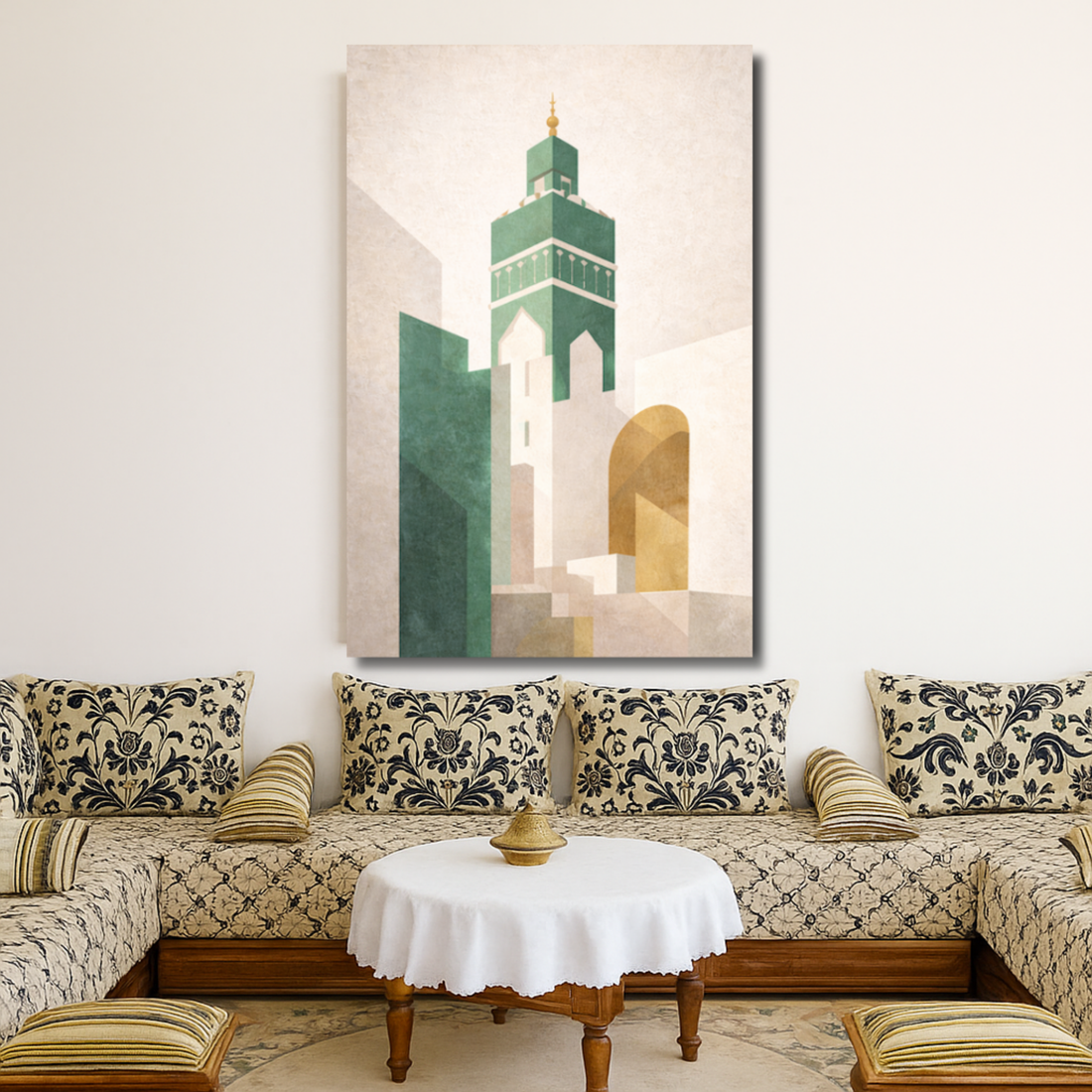 Tableau décoratif -Lignes de Fès