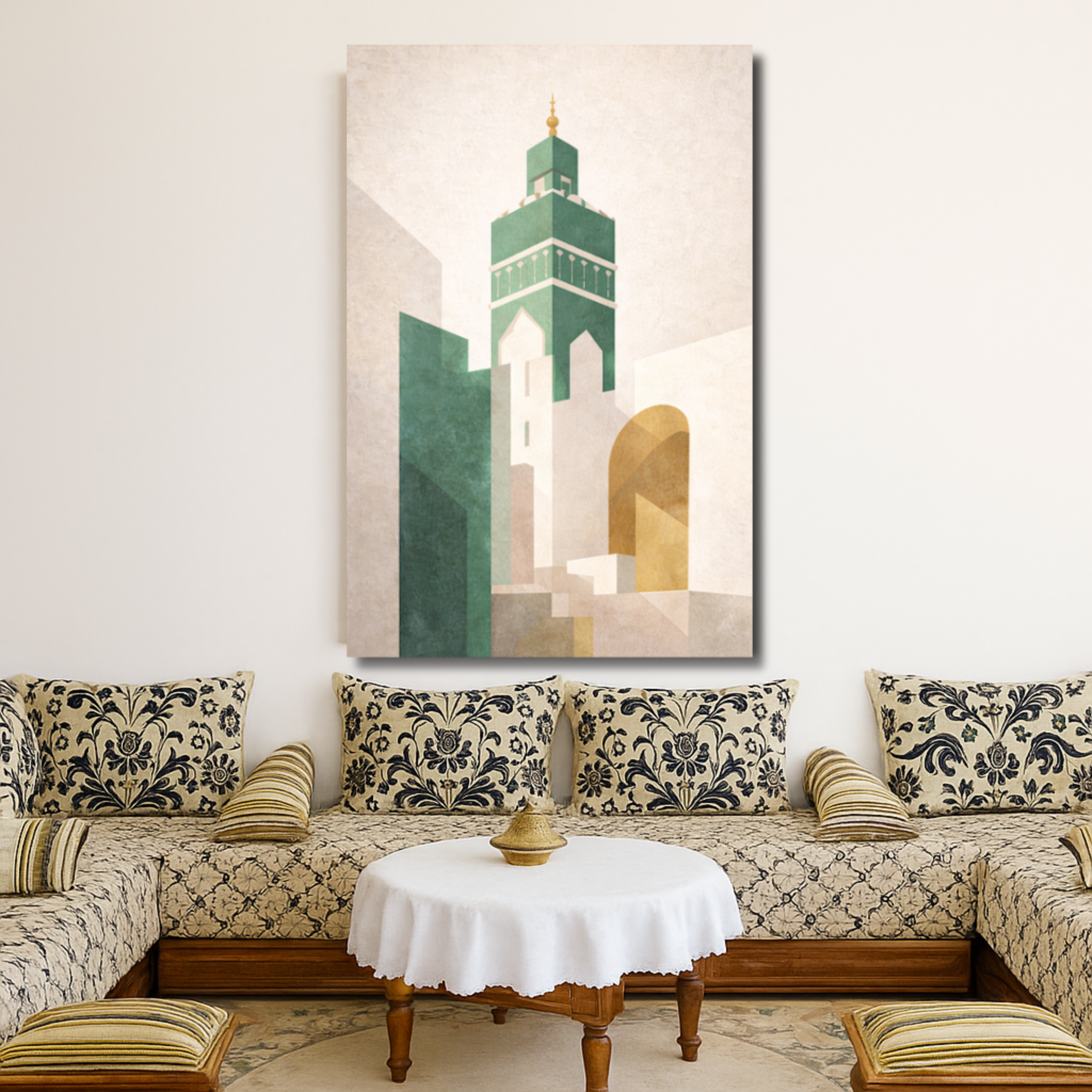 Tableau décoratif -Lignes de Fès