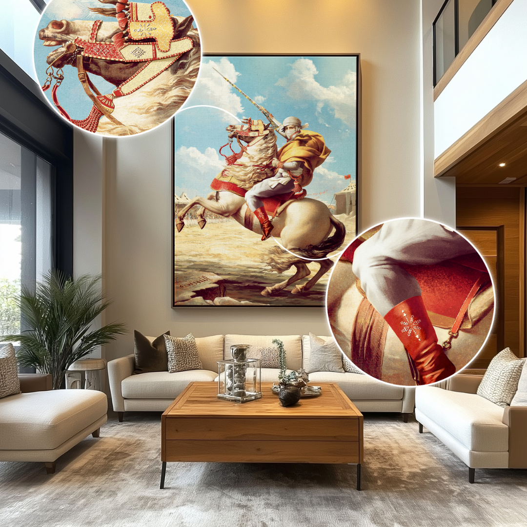 Tableau décoratif -Napoléon x Tbourida V2