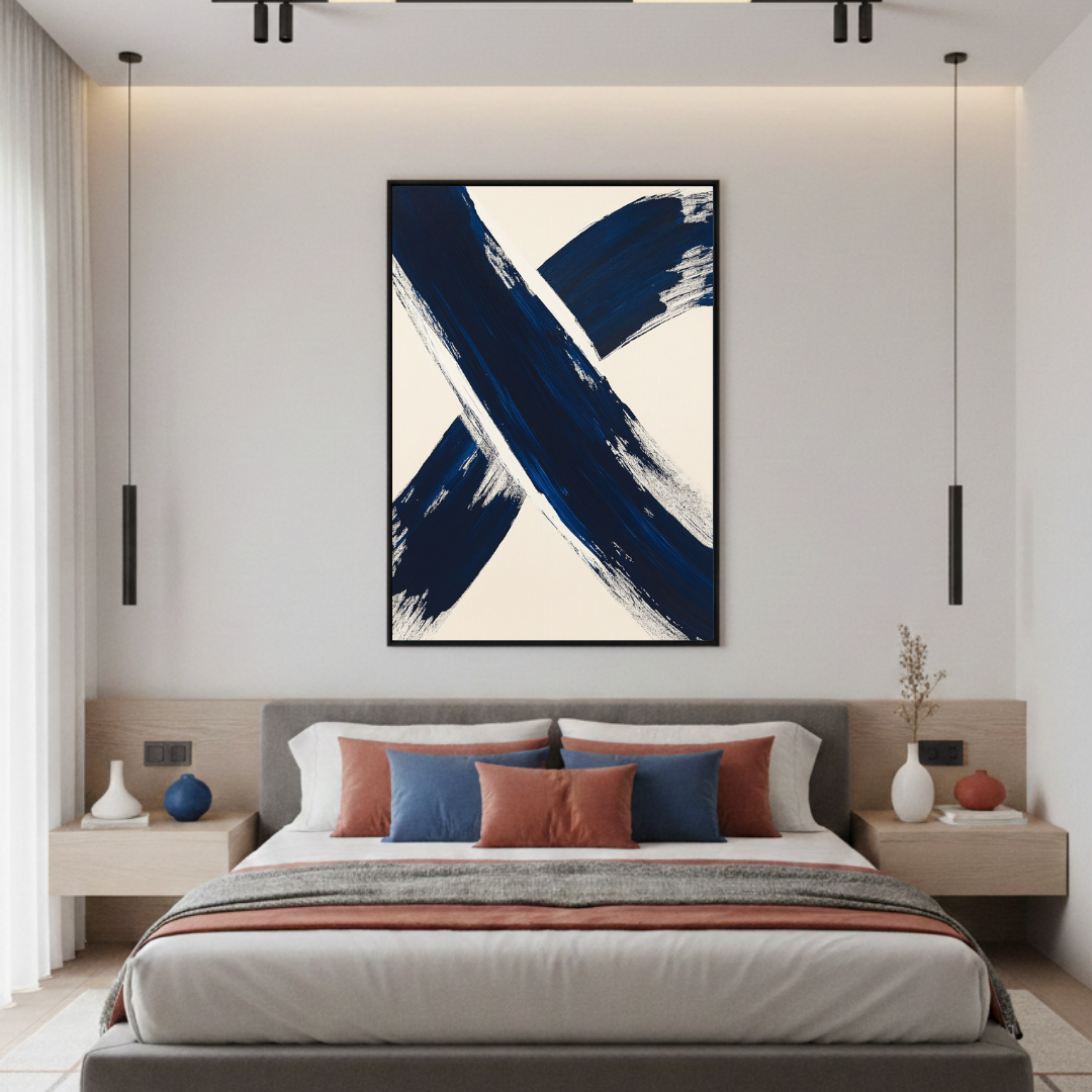 Tableau décoratif -Mouvement Cobalt