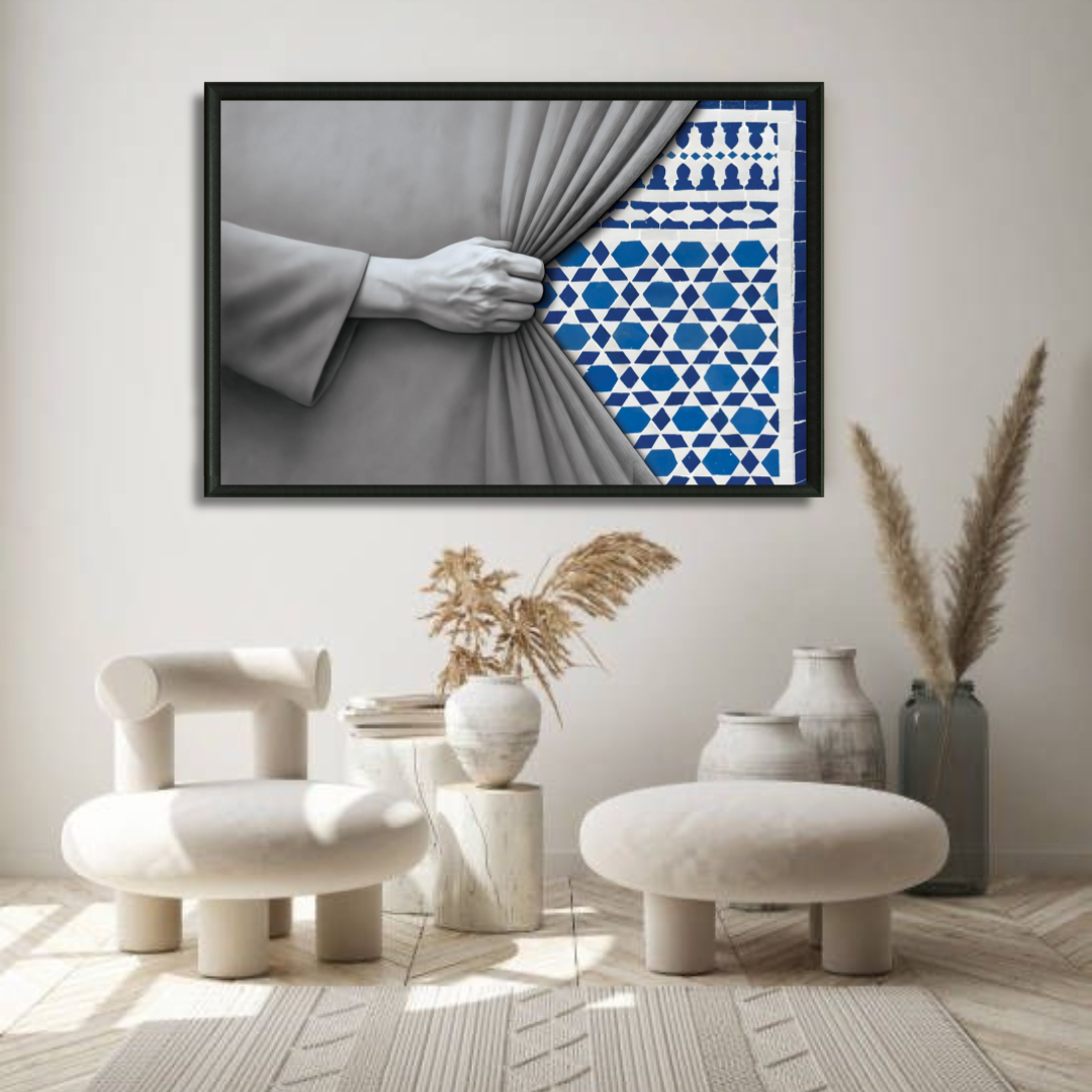 Tableau décoratif - Le secret du bleu