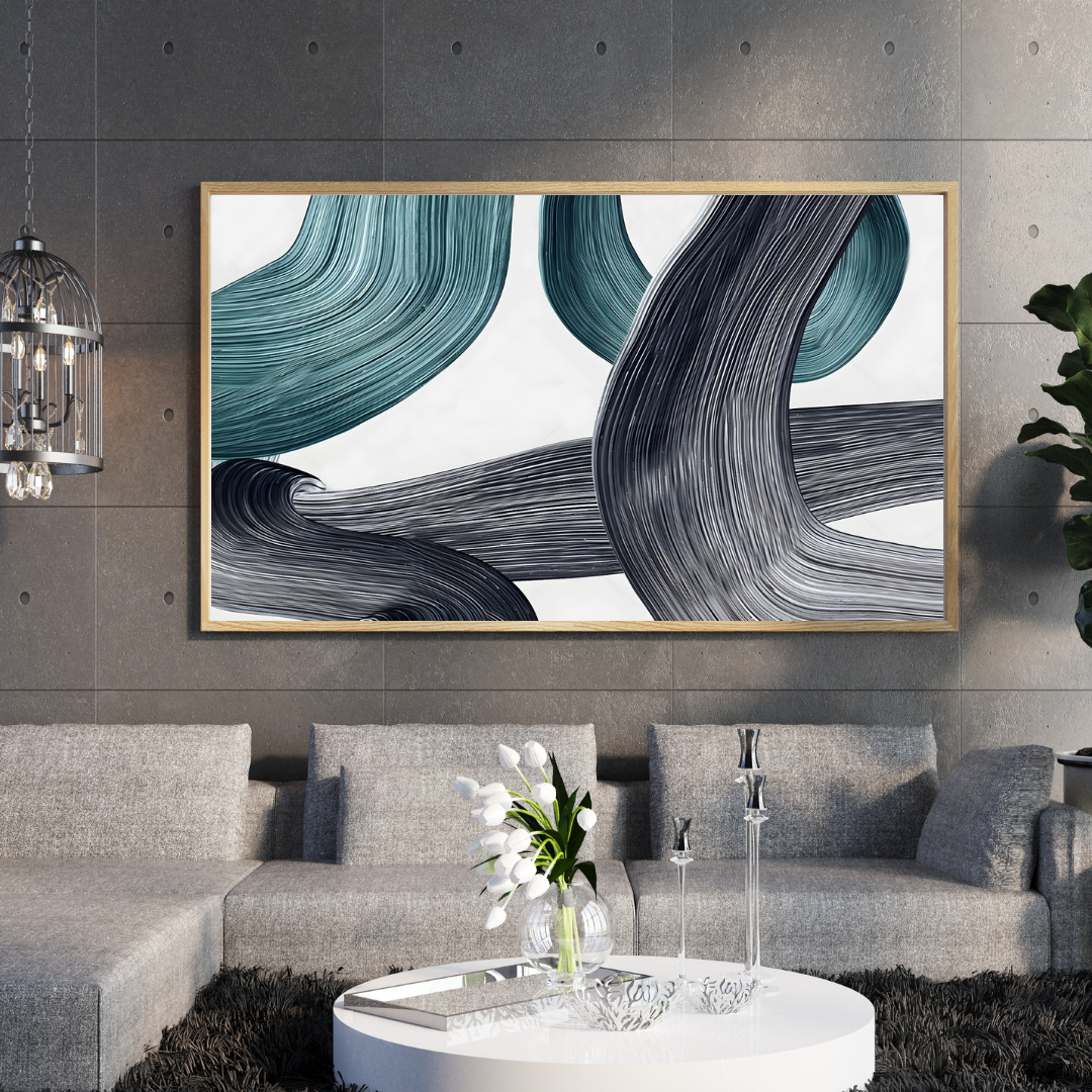 Decorative painting - Abstract Wave