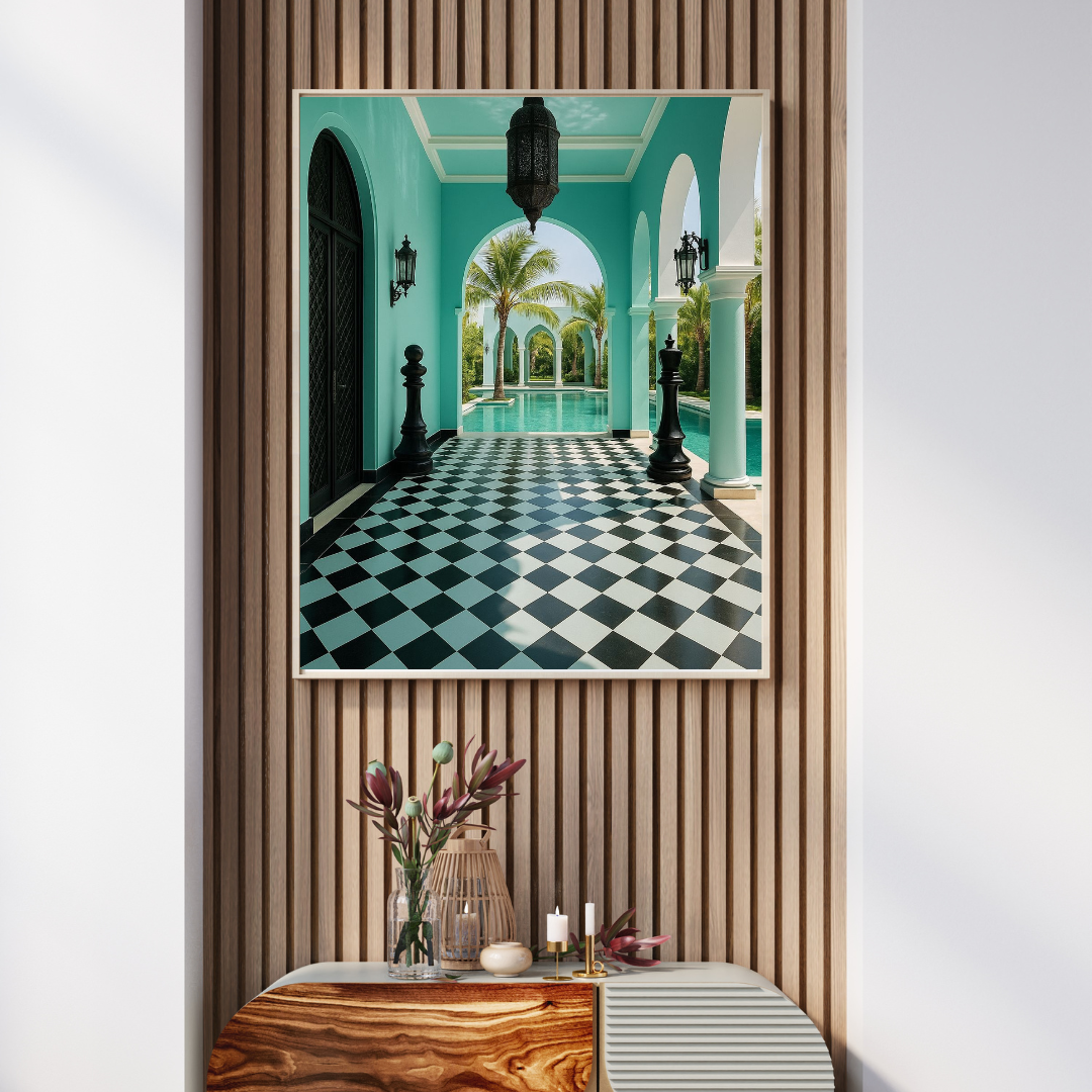 Decorative painting - The King of the Bazaar