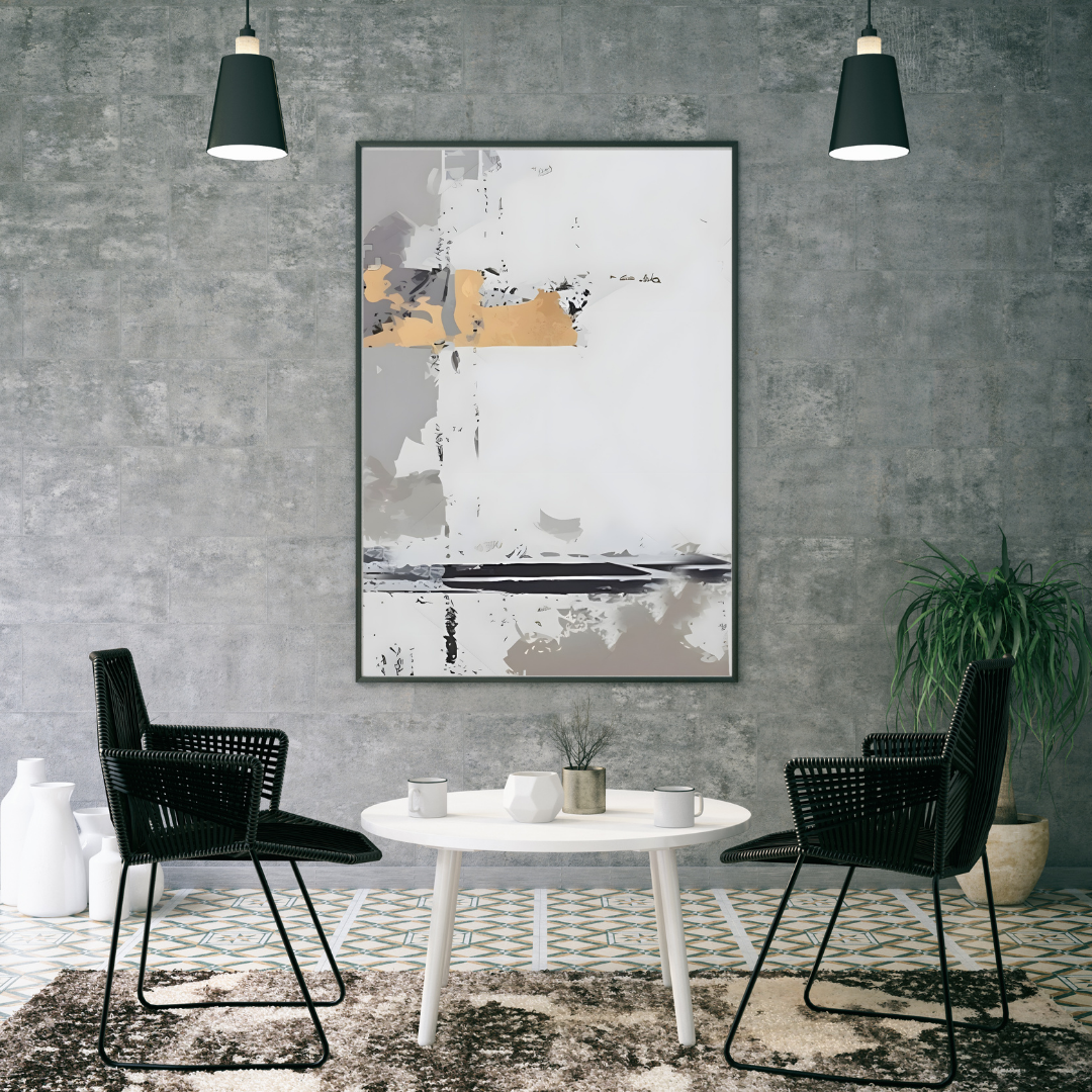 Decorative painting - Abstract Wave