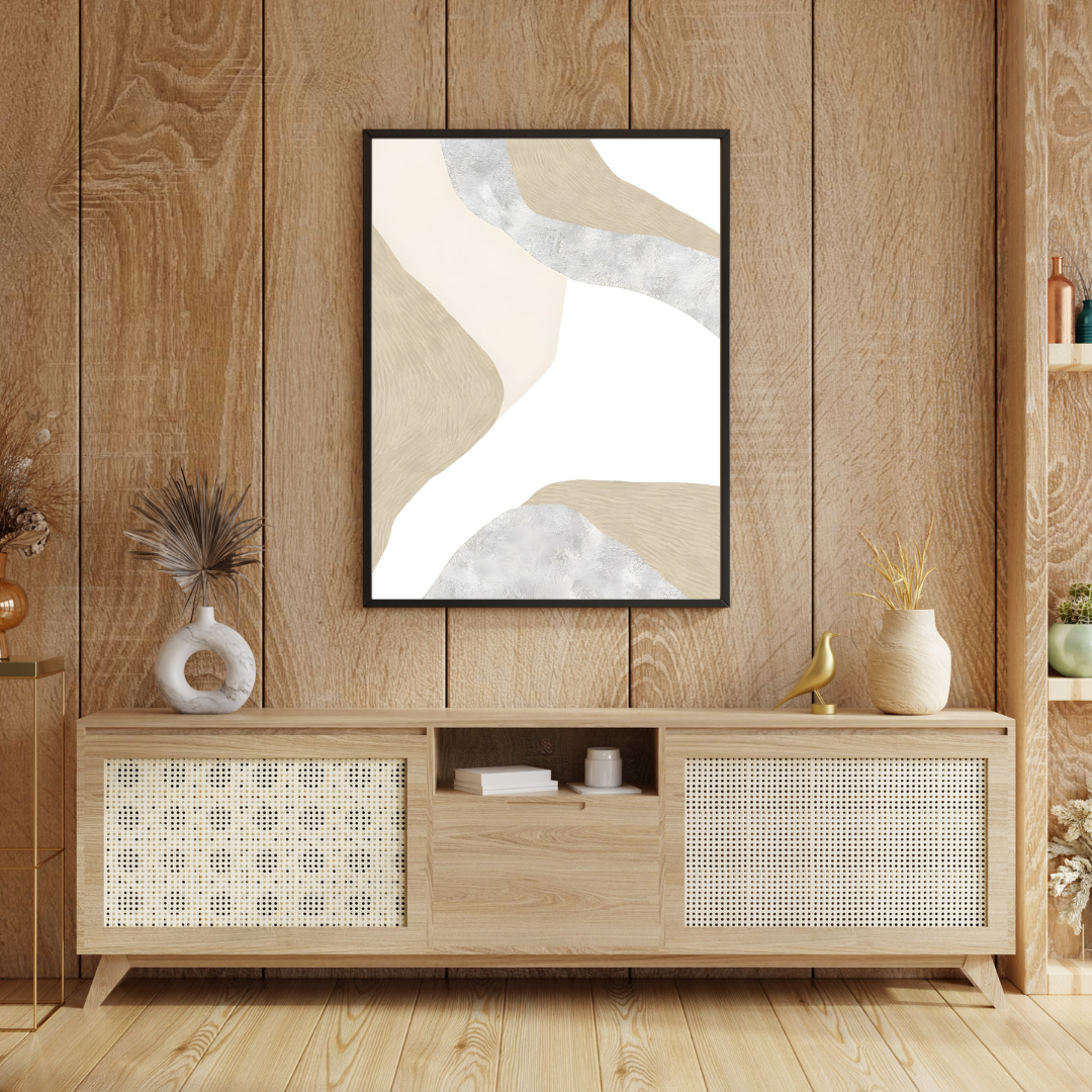 Decorative painting - Abstract Wave