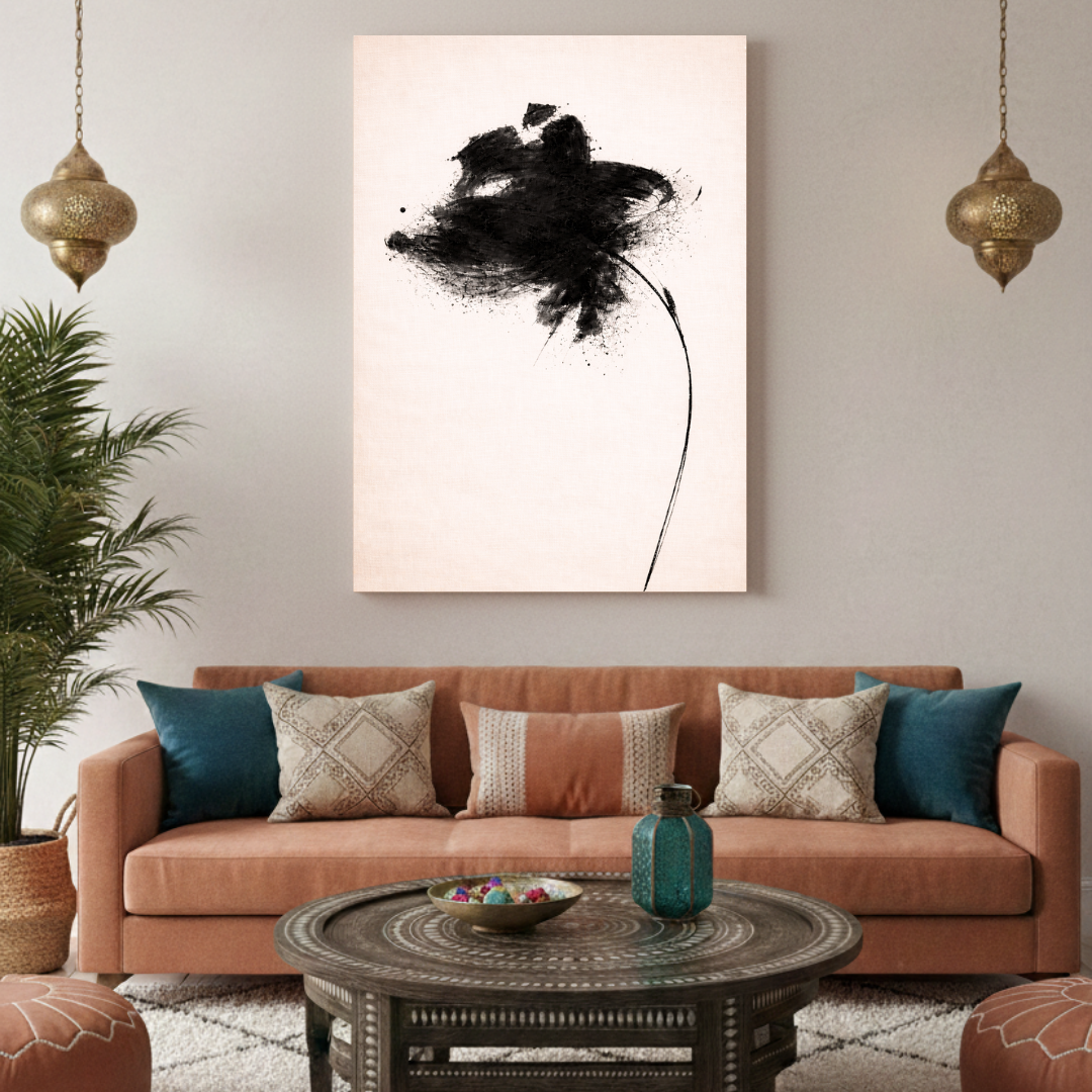 Tableau décoratif -L'Ombre Florale