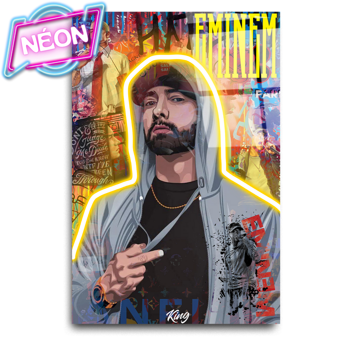 Eminem Pop Art - Néon