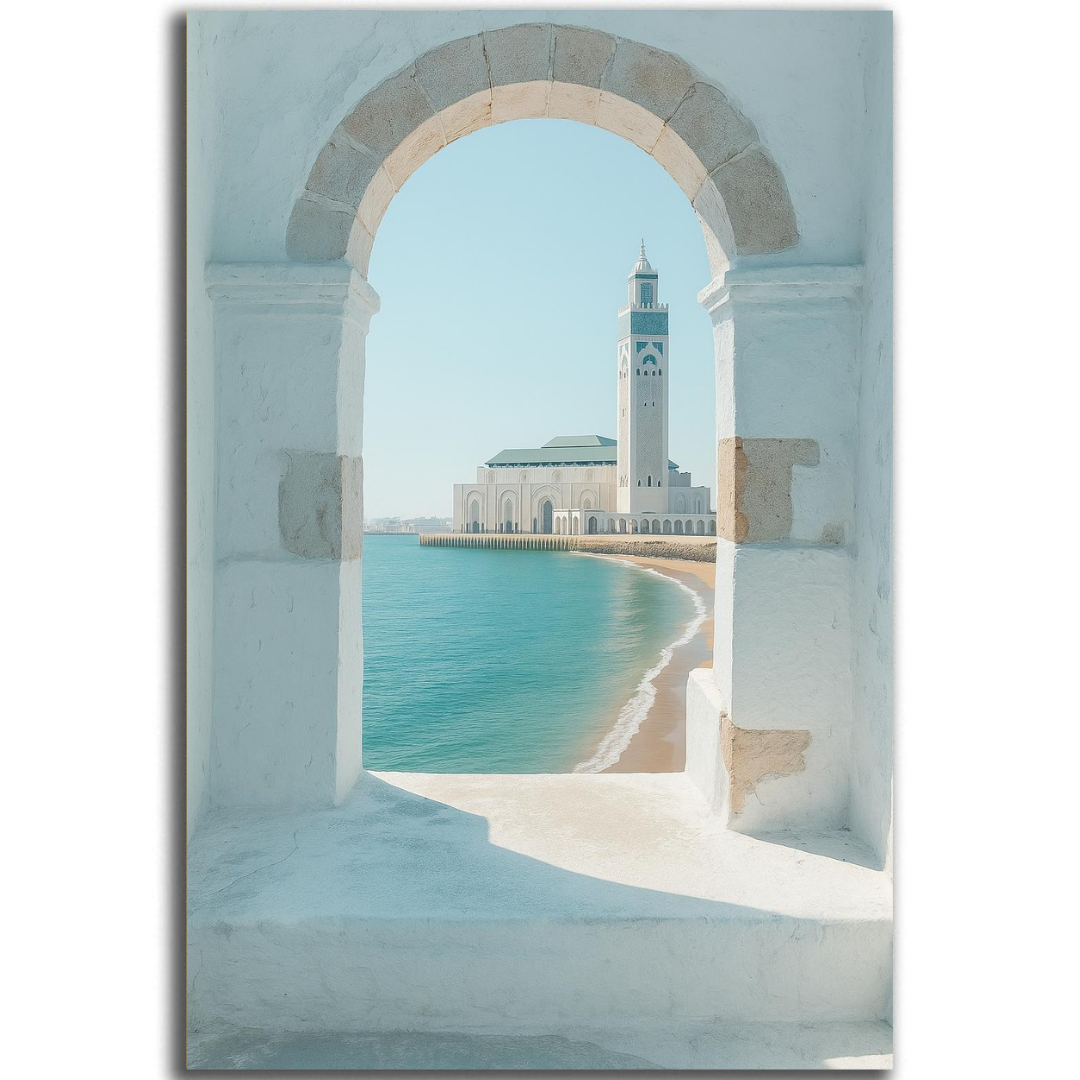 Tableau décoratif - Vue sur mosquee Casablanca