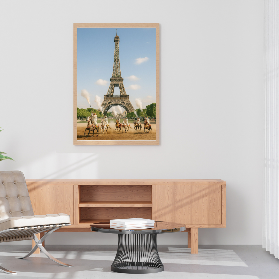 Tableau décoratif -Paris en mode Tbourida