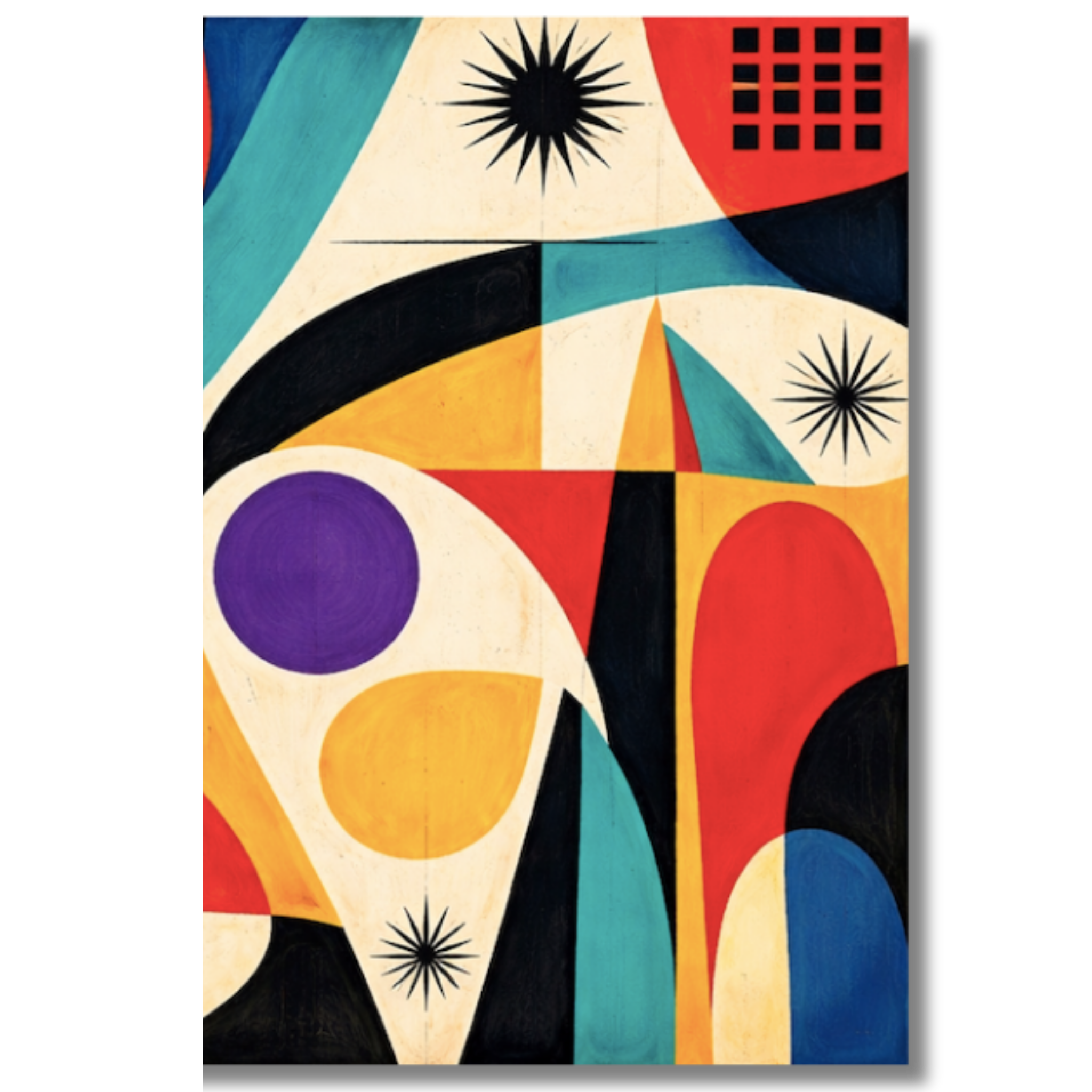 Decorative painting - Cool Blue