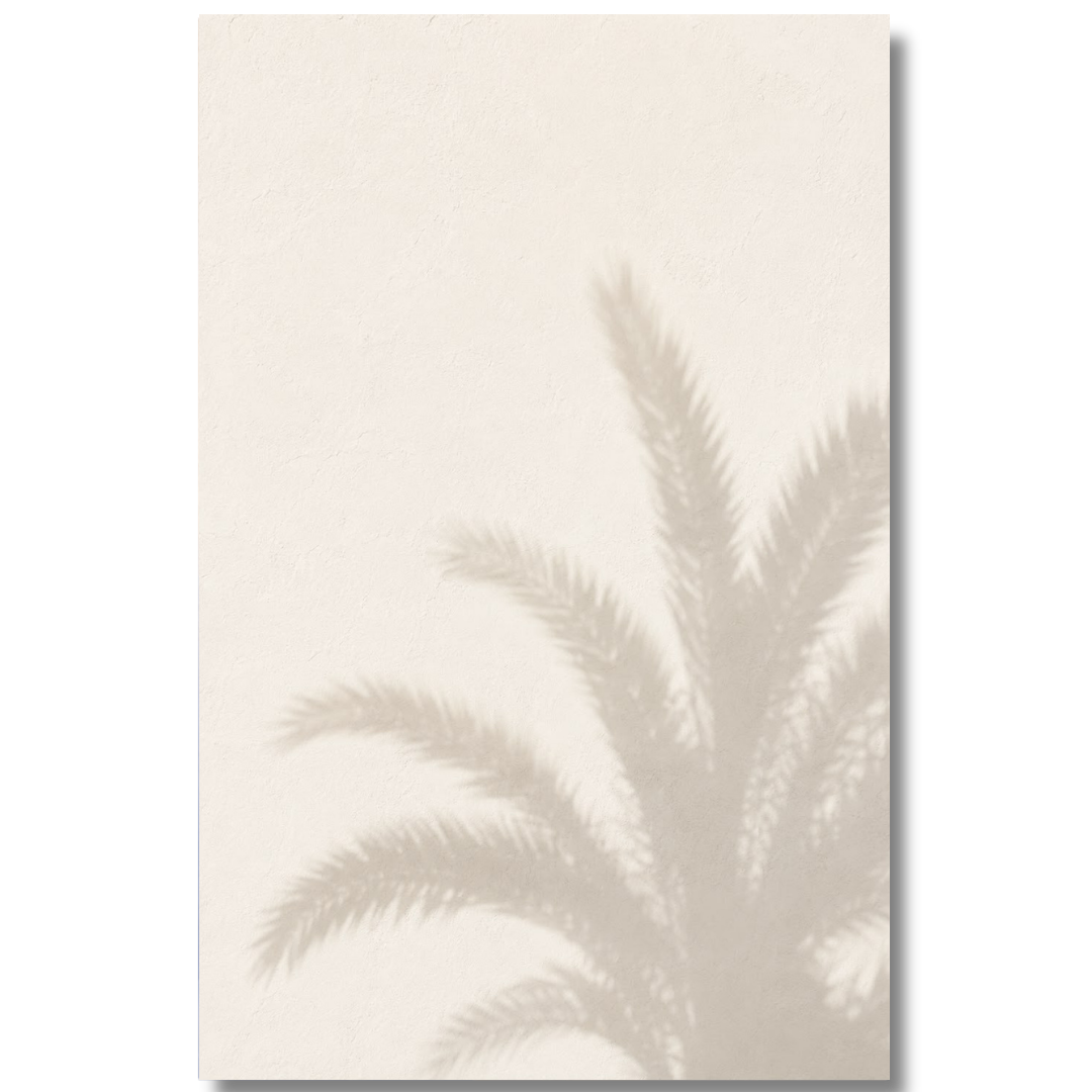Tableau décoratif -L'Empreinte du Palmier