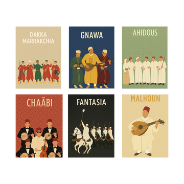 Tableaux décoratifs Pack -Chants et Traditions