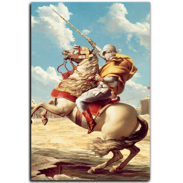 Decorative painting - The King of the Bazaar
