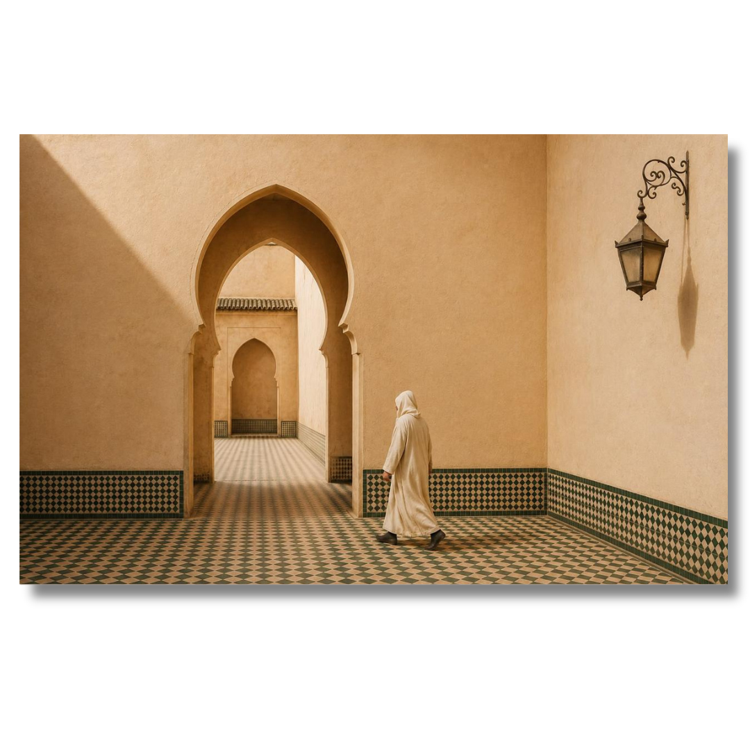 Decorative painting - The King of the Bazaar