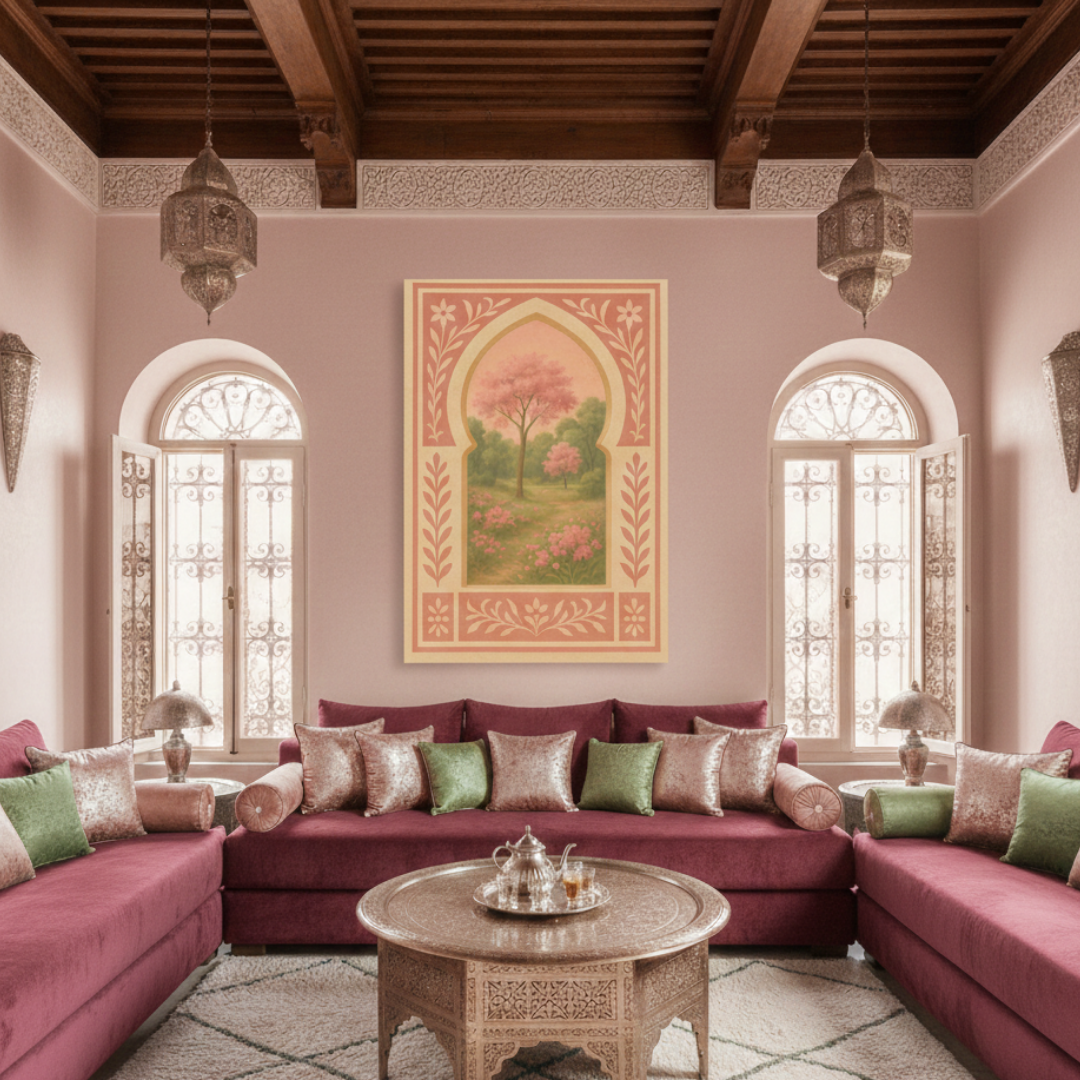 Tableau décoratif -Fenêtre sur l'Orient