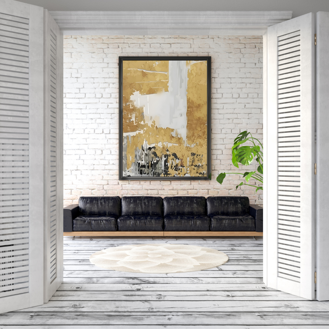 Decorative painting - Abstract Wave