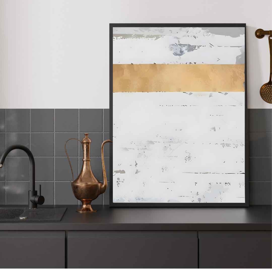 Decorative painting - Abstract Wave