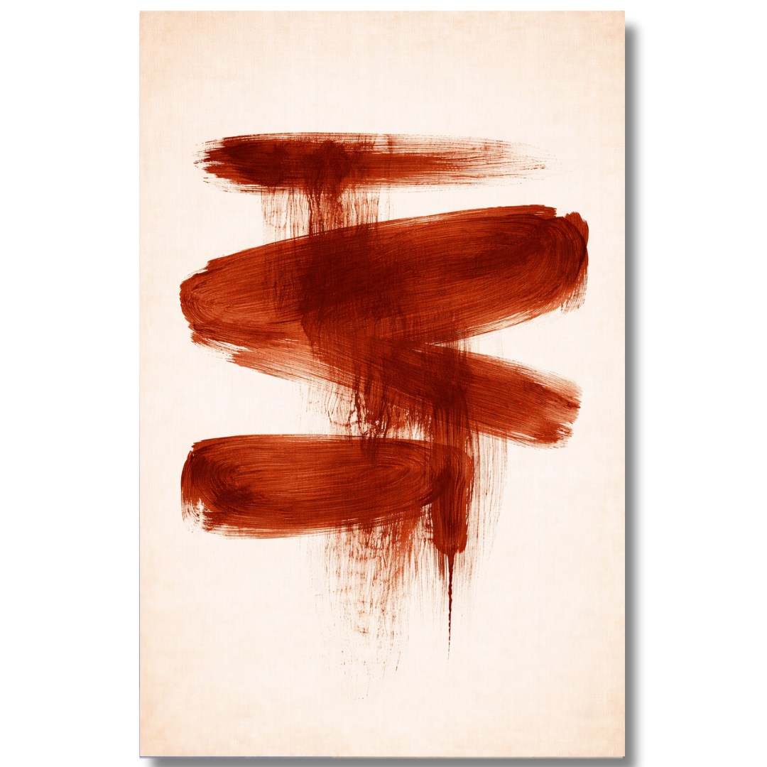 Tableau décoratif -Vibration Ocre