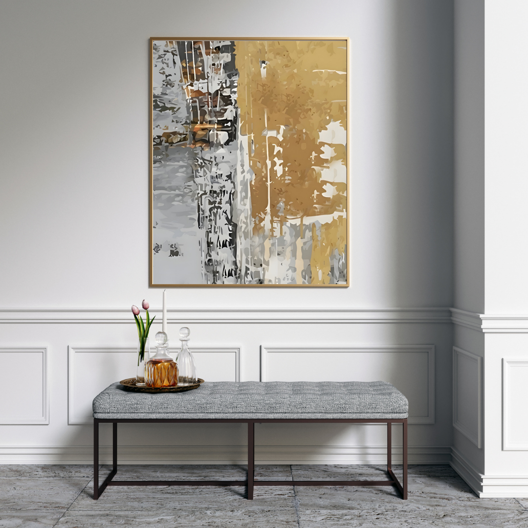 Decorative painting - Abstract Wave