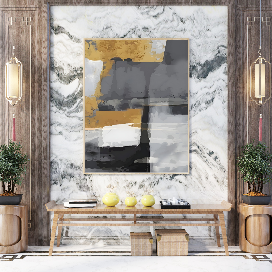 Decorative painting - Abstract Wave