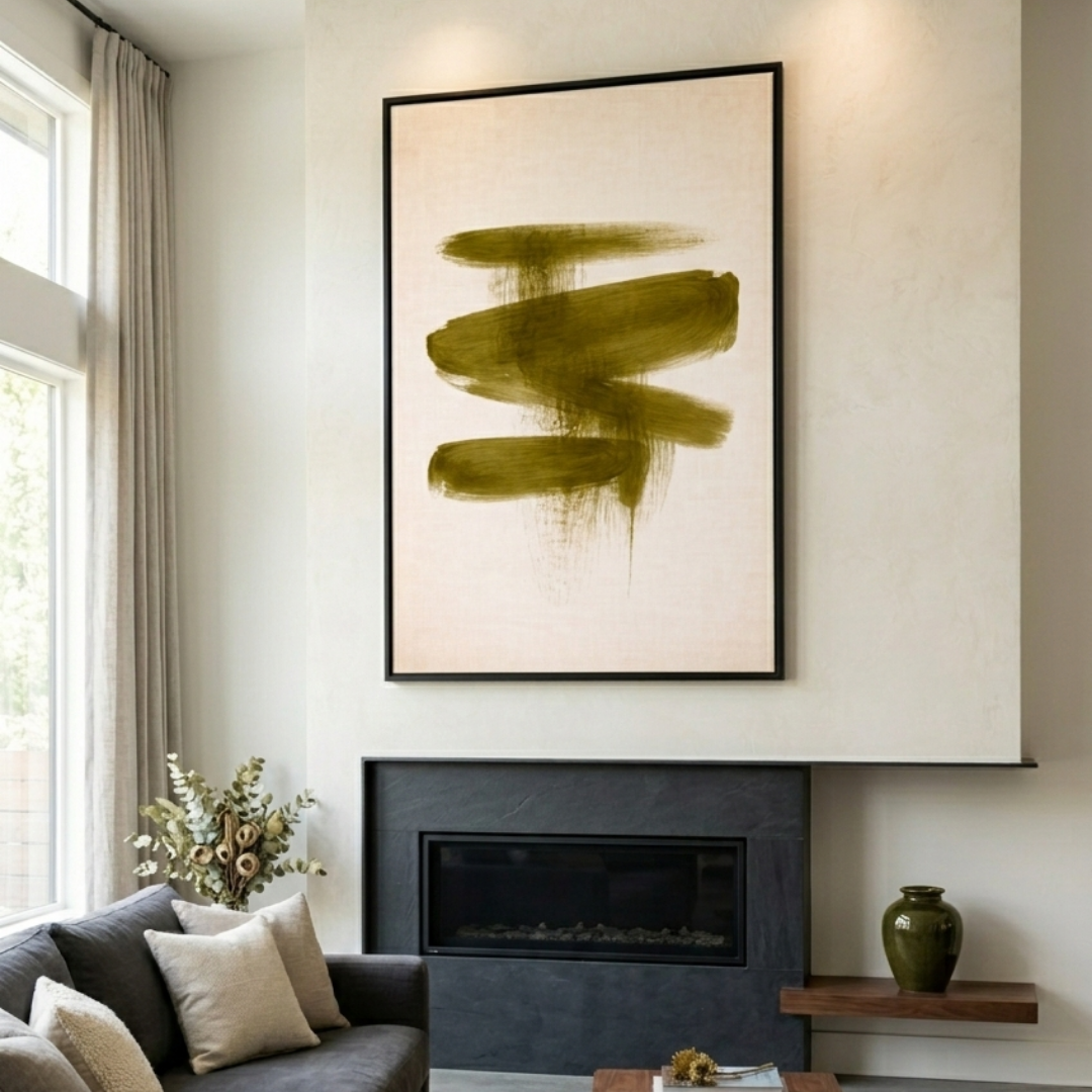 Decorative painting - Cool Blue