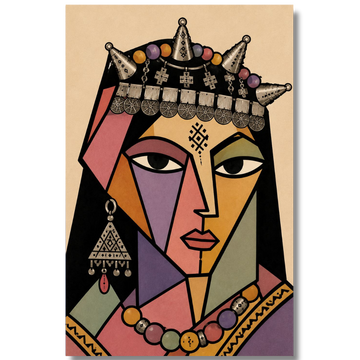 Tableau décoratif -Fille du Désert