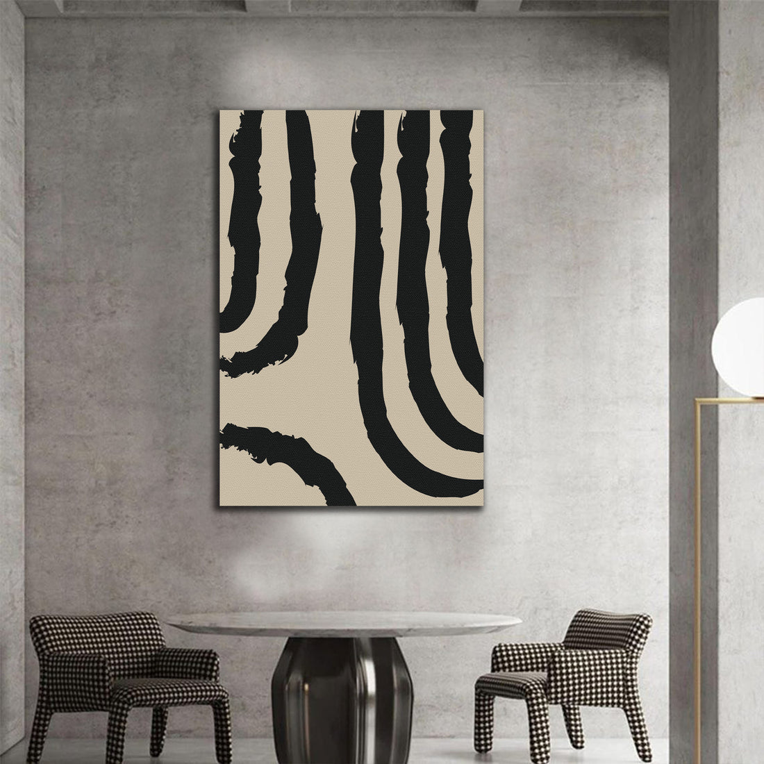 Decorative painting - Spherical symmetry