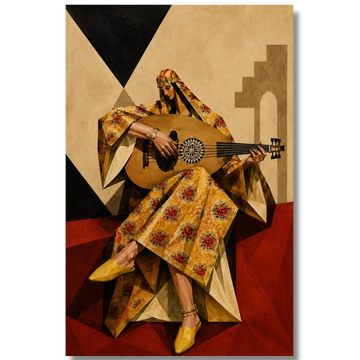 Decorative painting - The King of the Bazaar