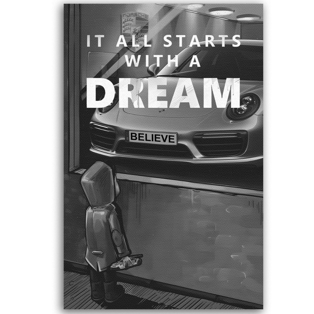 Decorative painting - It all starts with a dream