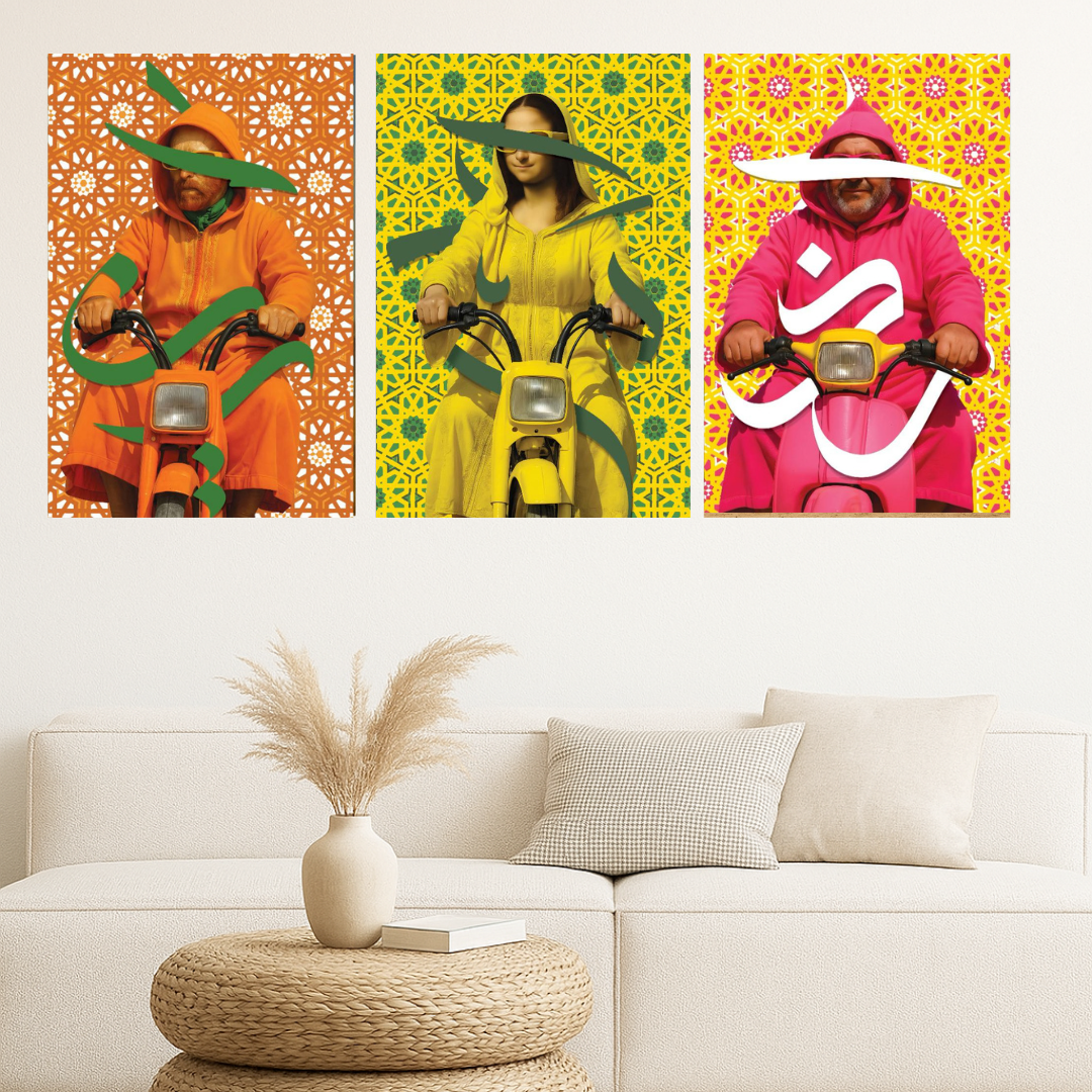 Tableaux décoratifs Pack - Couleurs et Âmes Marocaines