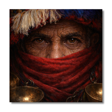 Decorative painting - The guerrab