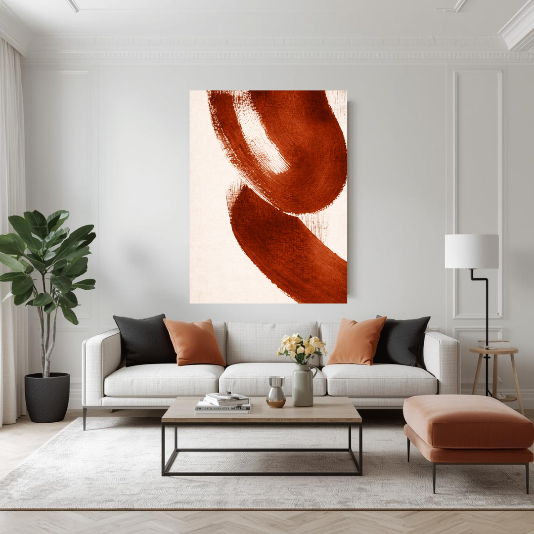 Tableau décoratif -Dualité de Rouille