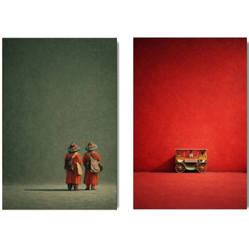 Decorative Paintings Pack - King Van x Queen Mona