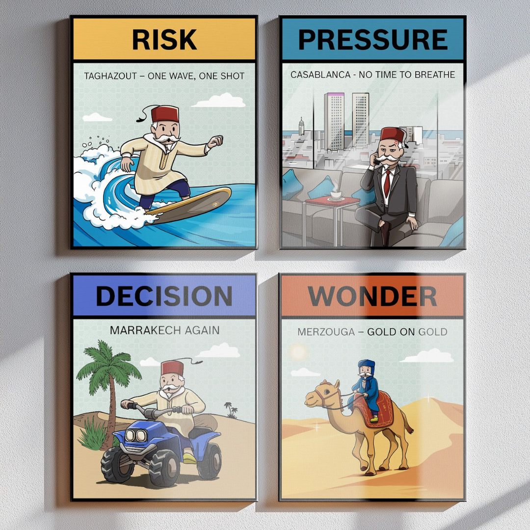 Tableaux décoratifs Pack -Morocoly Destination