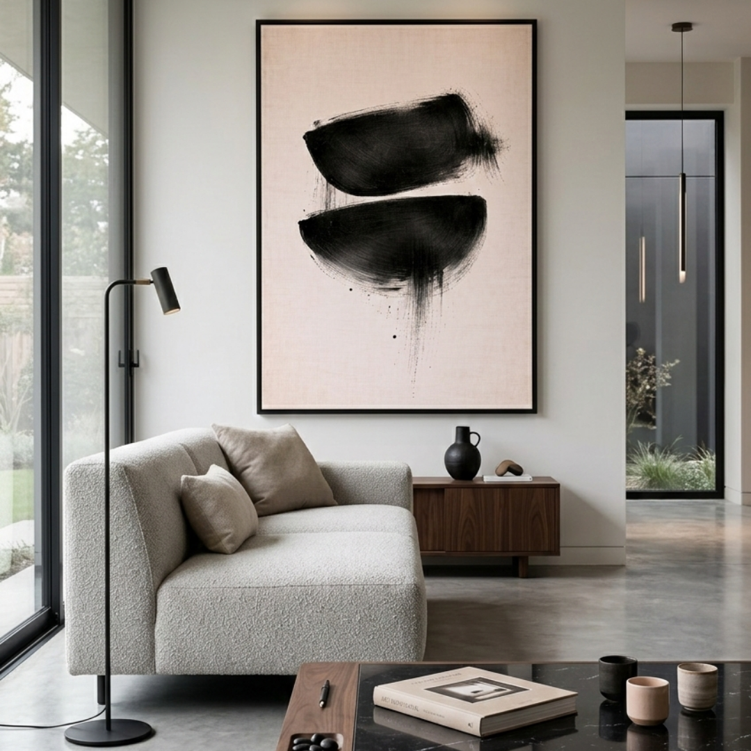 Decorative painting - Cool Blue